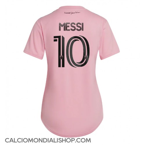 Maglie da calcio Inter Miami Lionel Messi #10 Prima Maglia Femminile 2023-24 Manica Corta